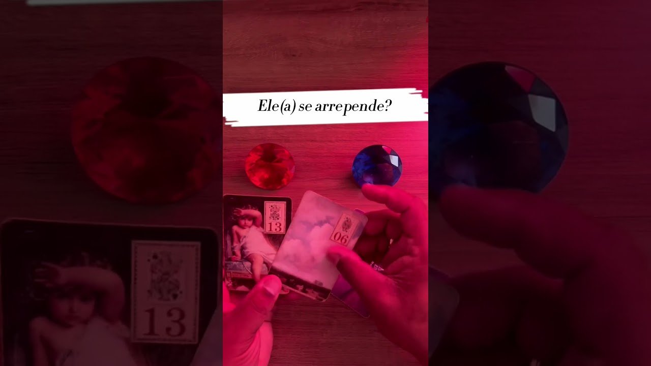 Read more about the article 💫 Ele(a) se arrepende Tarot? 💫 #shorts #tarot #oraculos  #baralhocigano