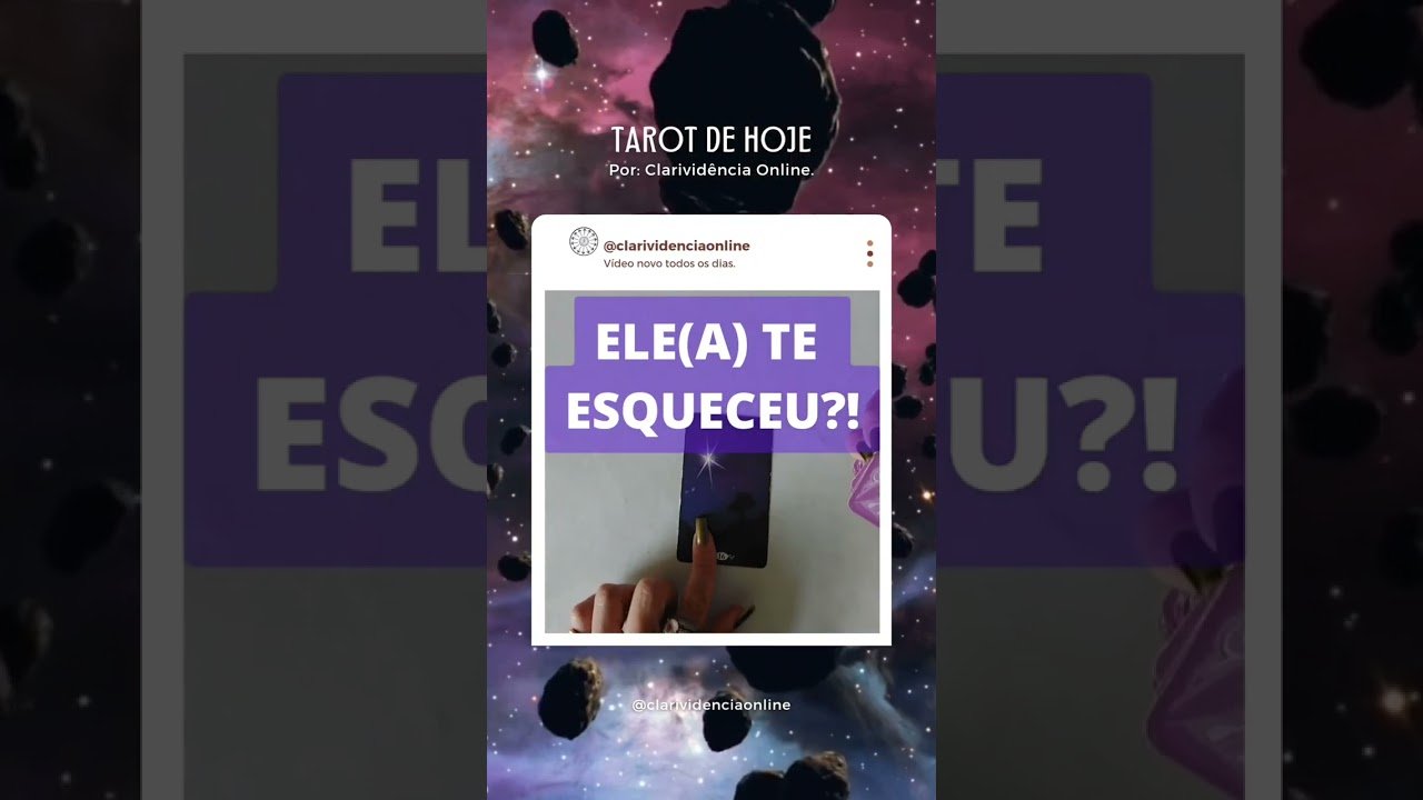 Read more about the article 🔮 ELE(A) TE ESQUECEU? ❤️ #SHORTS EM ALTA! 🌟 TAROT DE HOJE!