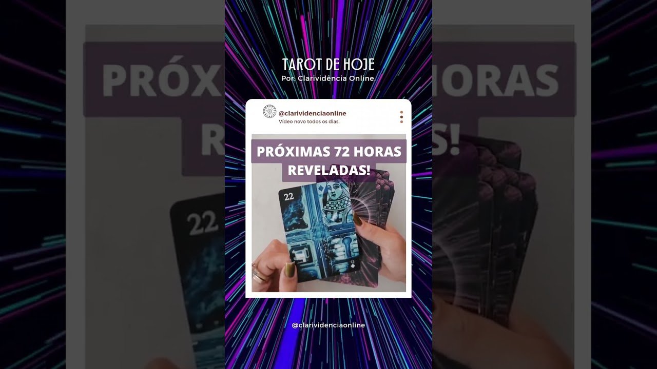 Read more about the article 🔮 PRÓXIMAS 72 HORAS REVELADAS! ❤️ #SHORTS EM ALTA 🌟 TAROT DE HOJE!