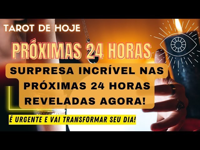 Read more about the article 🔮 SURPRESA INCRÍVEL NAS PRÓXIMAS 24 HORAS REVELADAS AGORA! 🌟 TAROT DE HOJE!