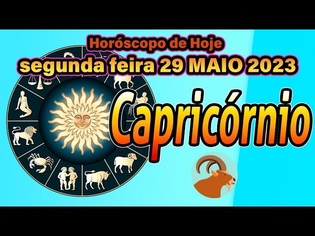 Read more about the article VOCÊ NÃO VAI ACREDITAR 😱😨 Horóscopo do dia CAPRICÓRNIO 29 de Maio 2023🟢Horóscopo de hoje CAPRICÓRNIO