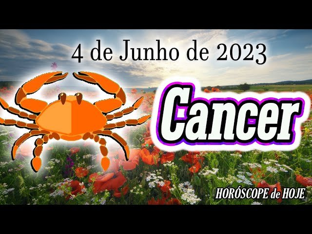 Read more about the article 😡ALGUÉM ESTÁ TE MACHUCANDO😡🔮Horóscopo do dia Câncer 4 de Junho 2023 🟢 Horóscopo de hoje Câncer 🟢