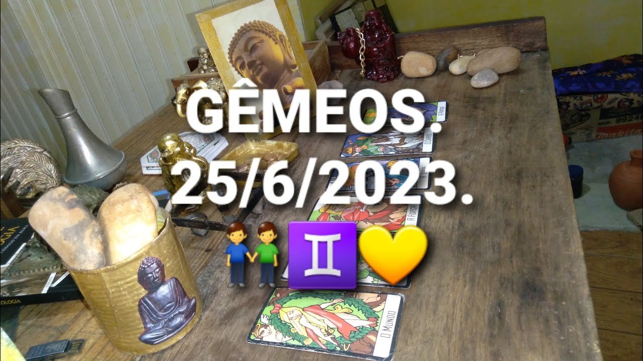 Read more about the article GÊMEOS 👬♊Previsões  para o Signo para o dia 25 de Junho de 2023. #tarot #gemeos