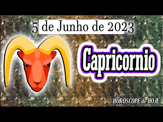 Read more about the article 🤑HOJE CHEGA O DINHERO🤑🔮Horóscopo do dia CAPRICÓRNIO 5 de Junho 2023 🟢 Horóscopo de hoje CAPRICÓRNIO🟢