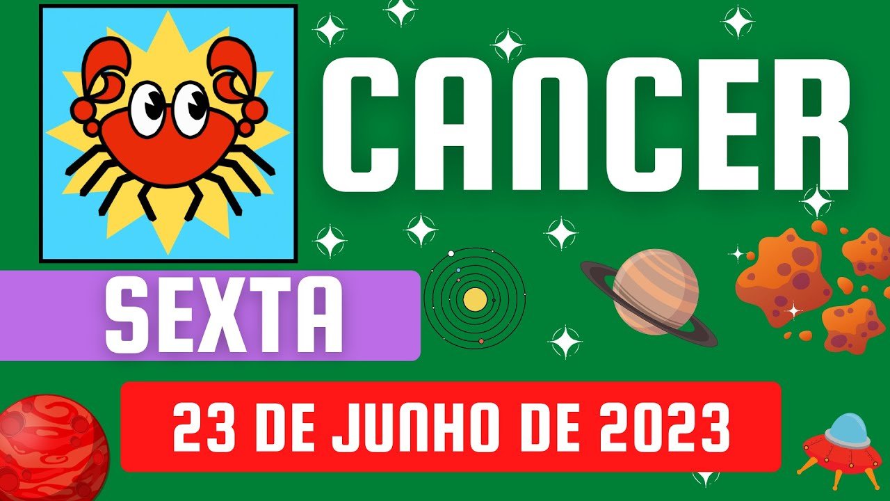 Read more about the article HOROSCOPO DO DIA | SEXTA 23 DE JUNHO DE 2023 | SIGNO DE CÂNCER