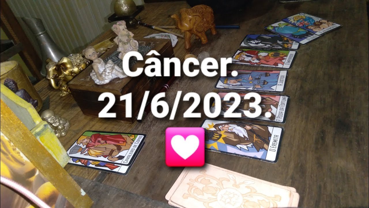 Read more about the article Previsões para o Signo de  Câncer  para o dia 21 de Junho de 2023. #tarot