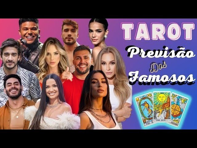 Read more about the article 🤗🦋🔮 TAROT PREVISÃO DOS FAMOSOS