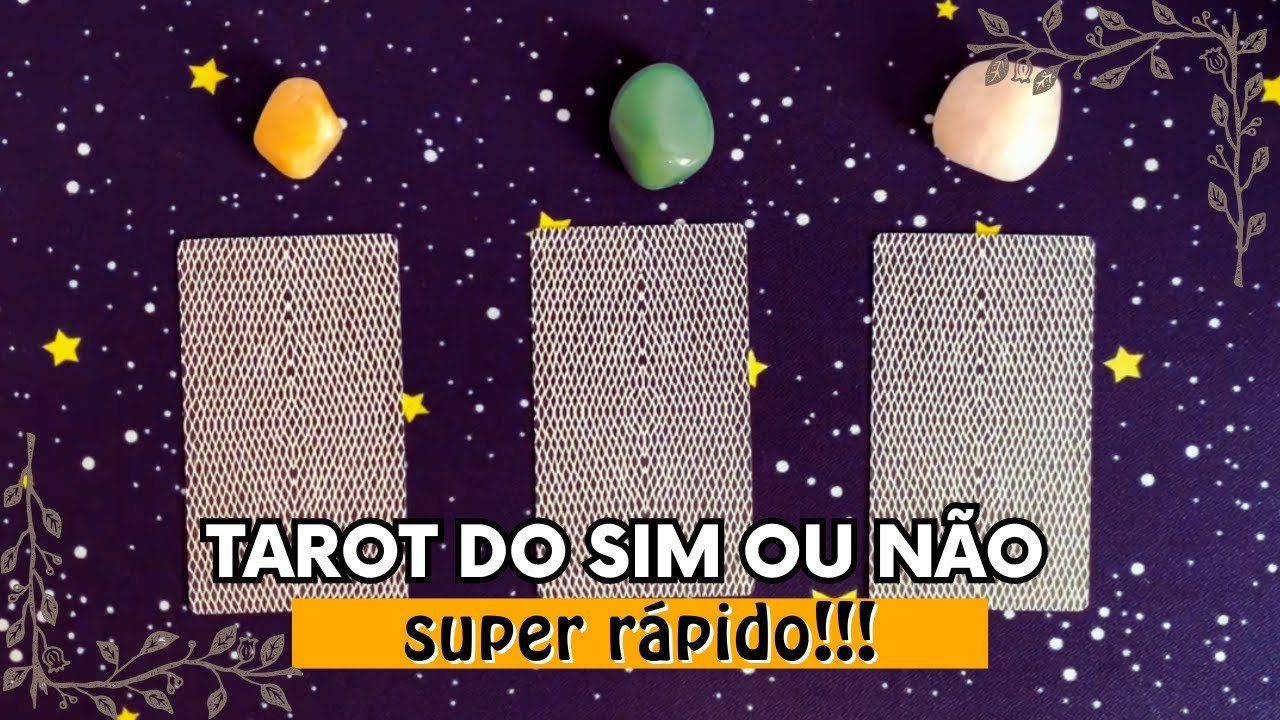 Read more about the article Tarot do sim ou não + 3 cartas do baralho cigano #tarotsimounao